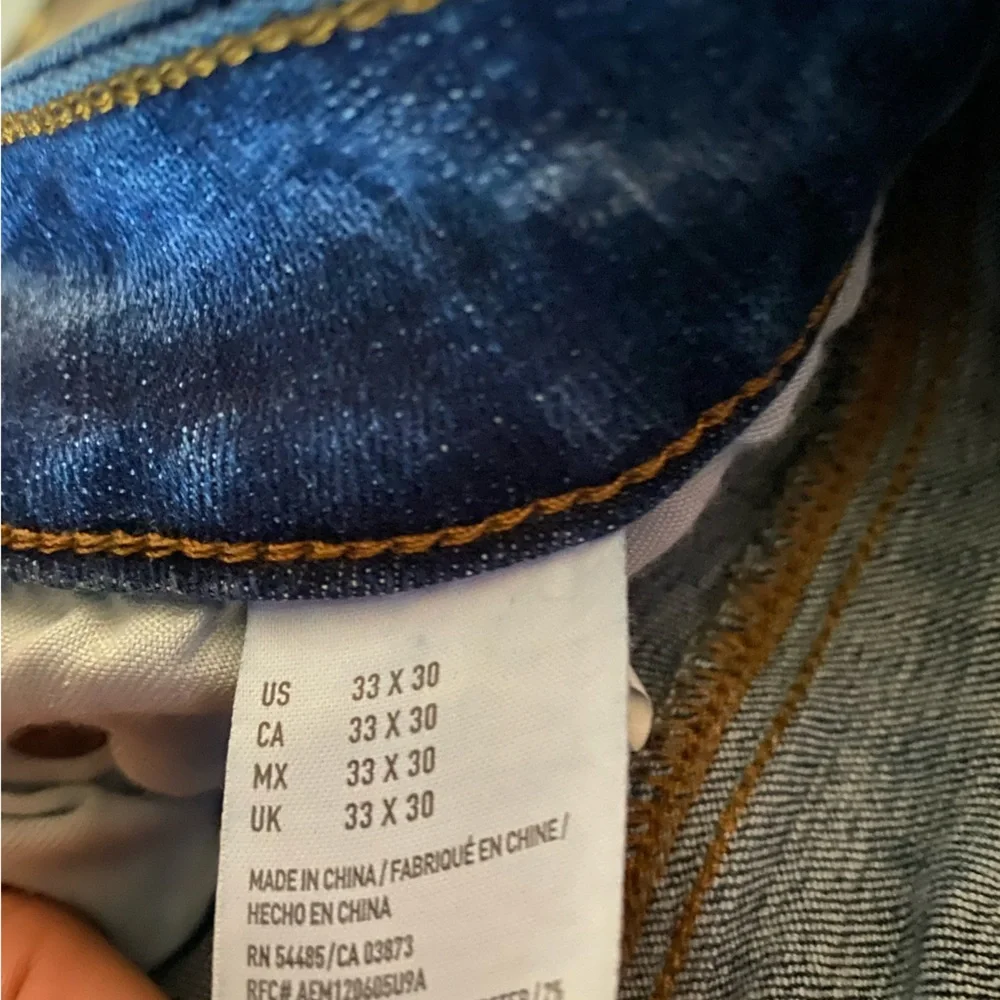 American Eagle Outfitters Men’s Slim Straight Jeans Next Level Flex - Picture 5 of 8